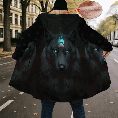 Black Wolf Cloak – The Spirit of the Night Guardians