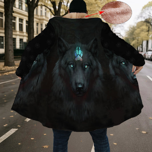 Black Wolf Cloak – The Spirit of the Night Guardians