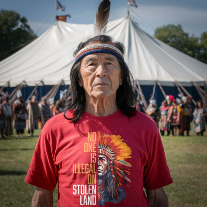 NO ONE IS ILLEGAL ON STOLEN LAND