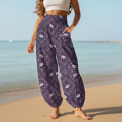 Elephant Harem Pants – Yoga Boho Clothes with Pockets 20