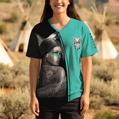 3D T-Shirt  Native Woman