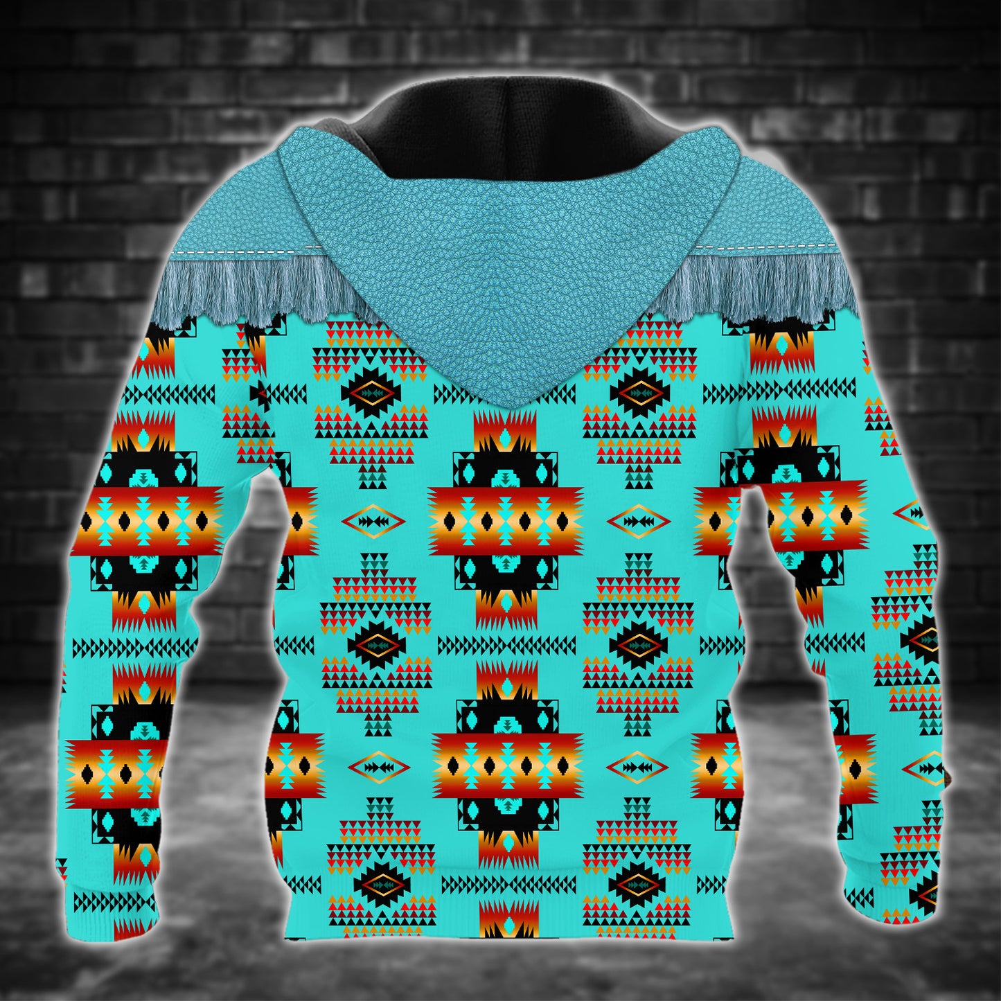 Native American Spirit Bear Hoodie – Bold 3D Tribal Streetwear