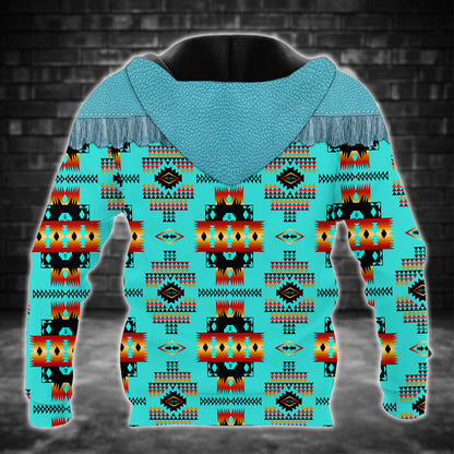 Native American Spirit Bear Hoodie – Bold 3D Tribal Streetwear