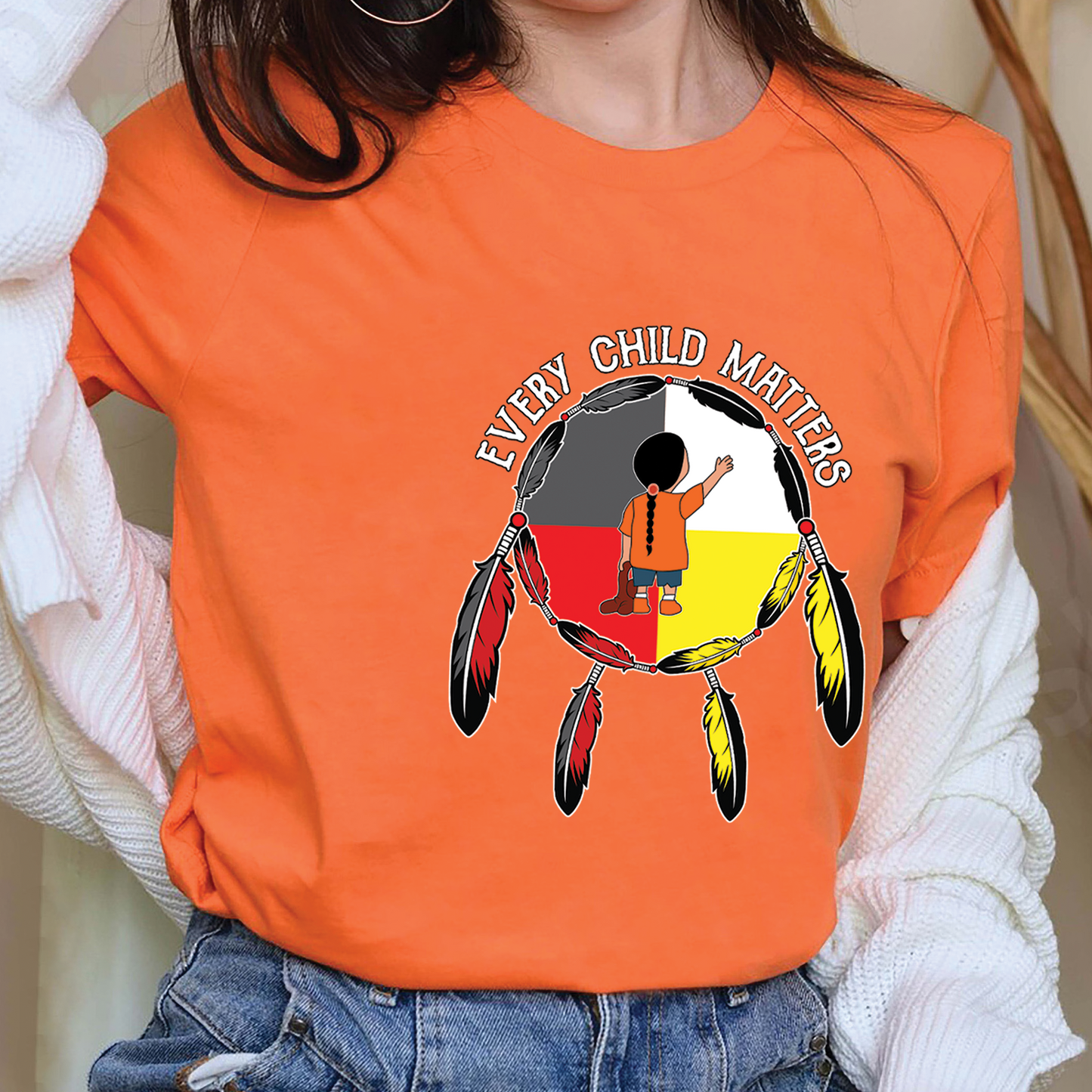 Every Child Matters For Orange Shirt Day Unisex T-Shirt/Hoodie/Sweatshirt 146