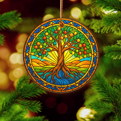 Tree of Life Ornament  Acrylic  – Symbol of Growth, Family & Harmon