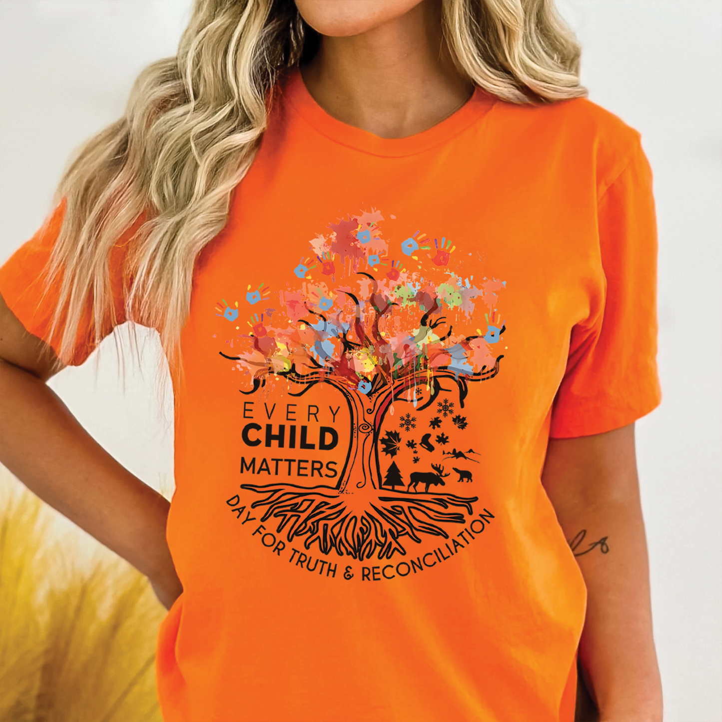 Every Child Matters For Orange Shirt Day Unisex T-Shirt/Hoodie/Sweatshirt 161