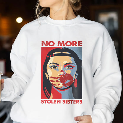 MMIW No More Stolen Sisters Red Hand Unisex T-Shirt