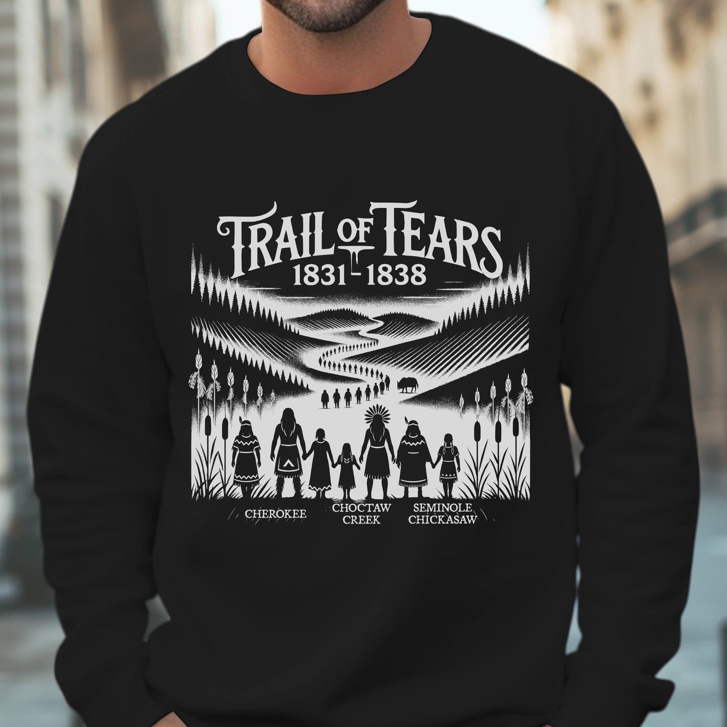 Trail Of Tears - Native Land 1831-1838 Unisex T-Shirt/Hoodie/Sweatshirt