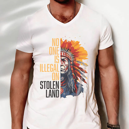 NO ONE IS ILLEGAL ON STOLEN LAND