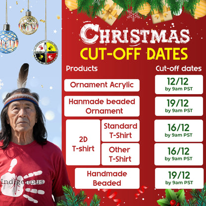 Hand Four Direction Native American - Unique Christmas Gift Decor Flat Acrylic