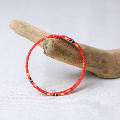 Elite Black Dusk Beaded Women’s Bracelet – Native American Style