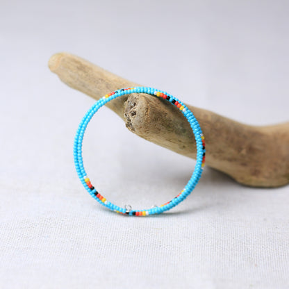 Elite Black Dusk Beaded Women’s Bracelet – Native American Style