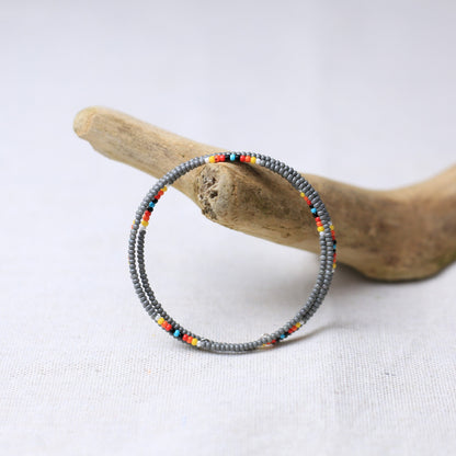 Elite Black Dusk Beaded Women’s Bracelet – Native American Style