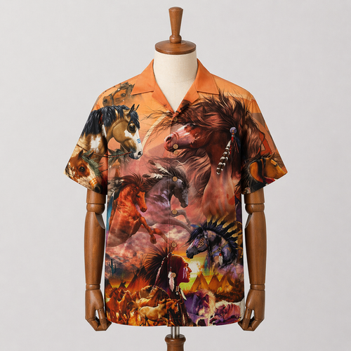 Native American Hawaiian Shirt