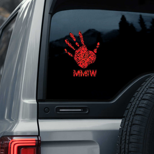 Decal Portraits of Missing And Murdered Indigenous Women and Girls