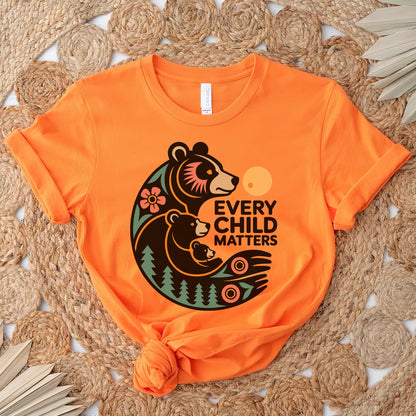 Every Child Matters Bear Family Unisex T-shirt/Hoodie/Sweatshirt