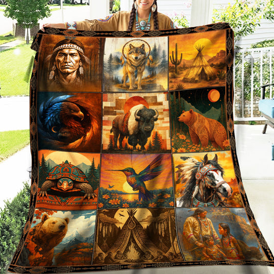 Wolf Spirit – Blanket of Strength, Freedom & the Eternal Bond with Nature