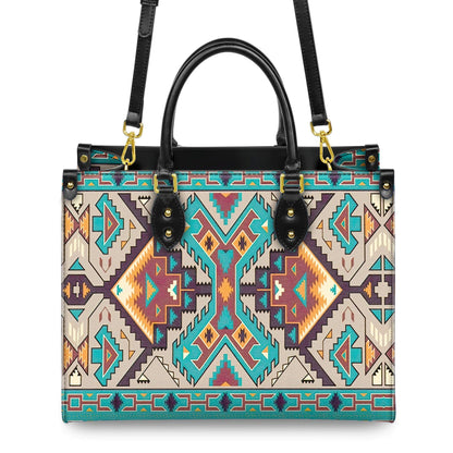 Culture Design Leather Handbag WCS004