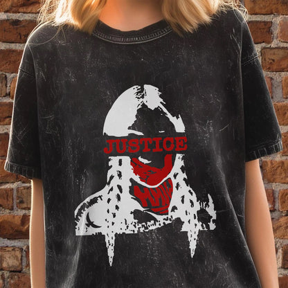 Justice For MMIW – MMIW Unisex Mineral Washed T-Shirt
