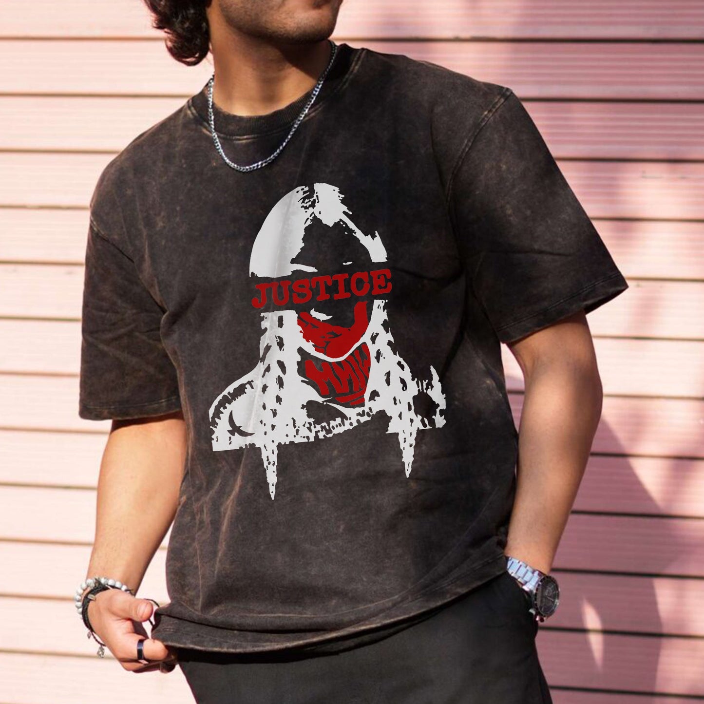 Justice For MMIW – MMIW Unisex Mineral Washed T-Shirt