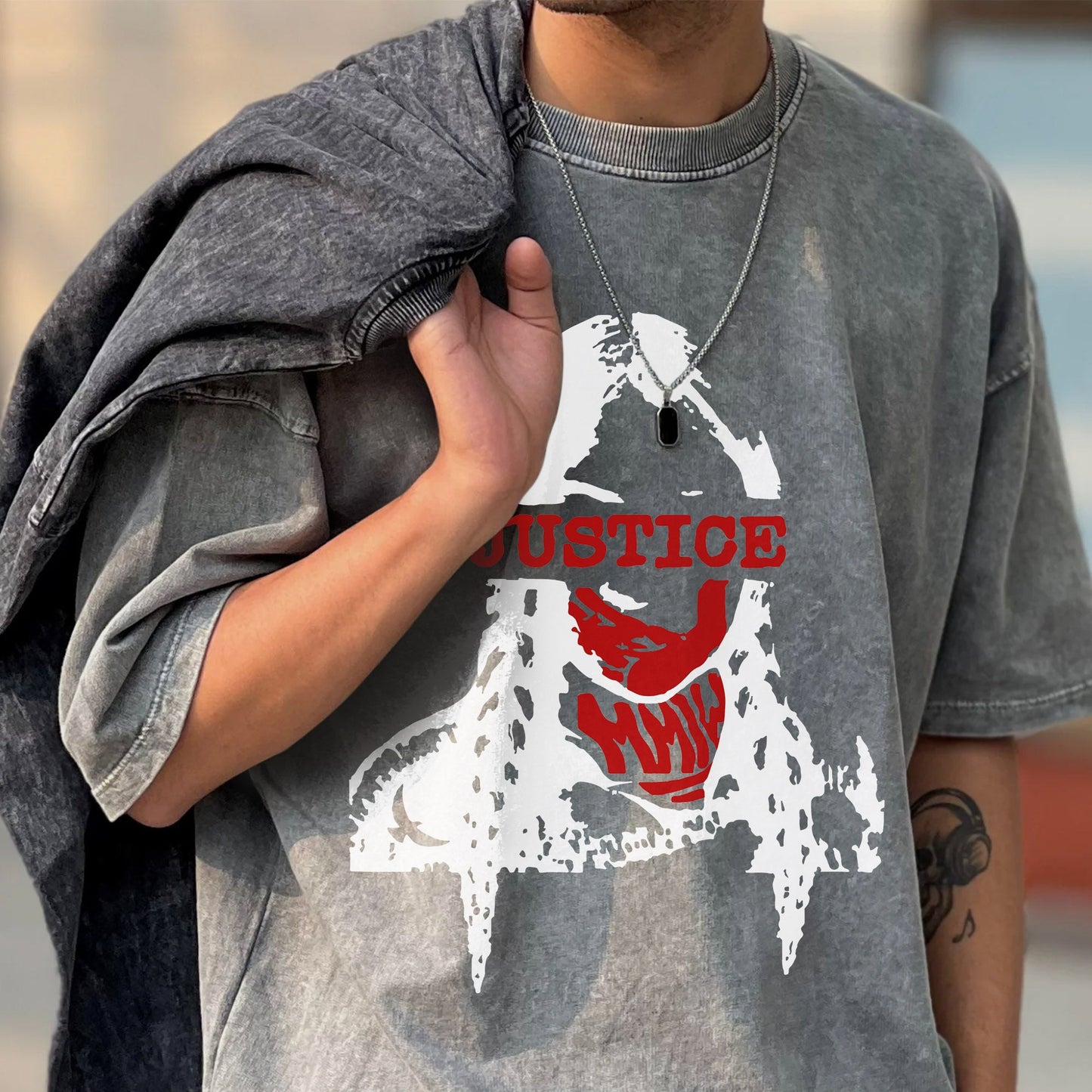 Justice For MMIW – MMIW Unisex Mineral Washed T-Shirt