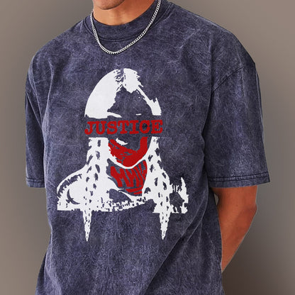 Justice For MMIW – MMIW Unisex Mineral Washed T-Shirt