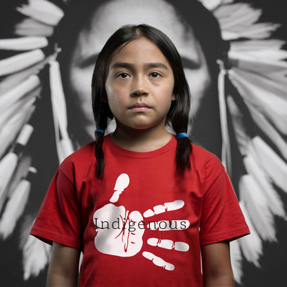 MMIW Indigenous Woman White Hand Unisex T-Shirt/Hoodie/Sweatshirt
