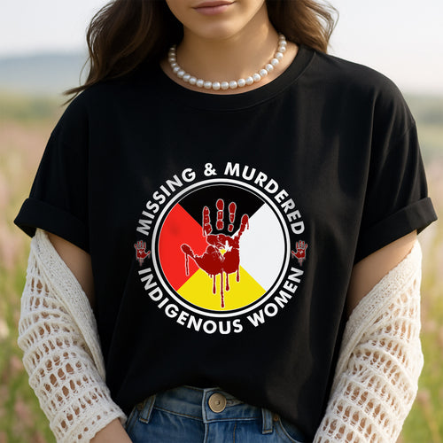 MMIW Gray Hand Circle Four Color Unisex T-Shirt/Hoodie/Sweatshirt