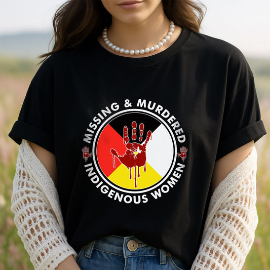 MMIW Gray Hand Circle Four Color Unisex T-Shirt/Hoodie/Sweatshirt