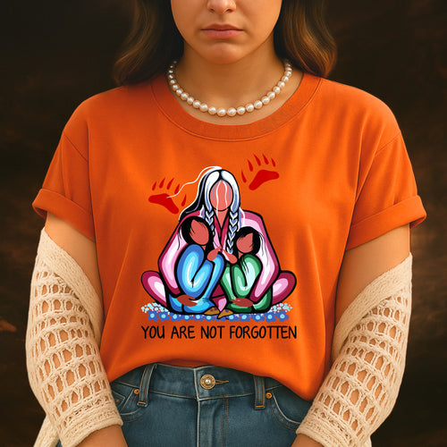 Every Child Matters Grandma With Grandniece You Are Not Forgotten Orange Shirt Day Unisex T-Shirt/Hoodie/Sweatshirt