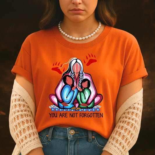 Every Child Matters Grandma With Grandniece You Are Not Forgotten Orange Shirt Day Unisex T-Shirt/Hoodie/Sweatshirt