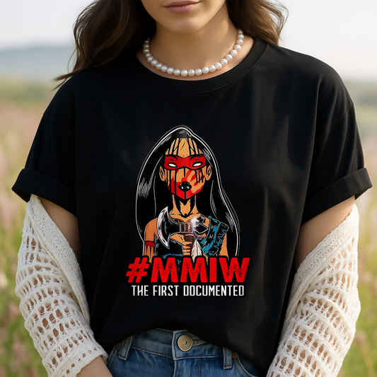 MMIW The First Documented Indigenous Unisex T-Shirt/Hoodie/Sweatshirt