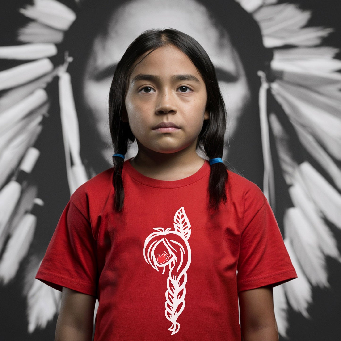 MMIW American Native Black Hair Indigenous Unisex T-Shirt