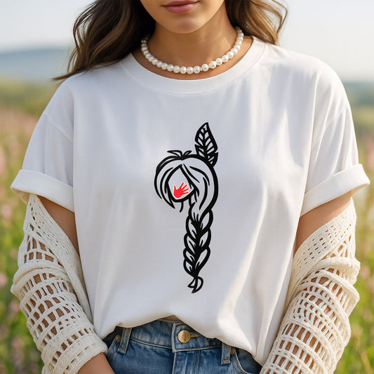MMIW American Native Black Hair Indigenous Unisex T-Shirt