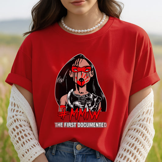 MMIW The First Documented Red Hand Indigenous Unisex T-Shirt/Hoodie/Sweatshirt