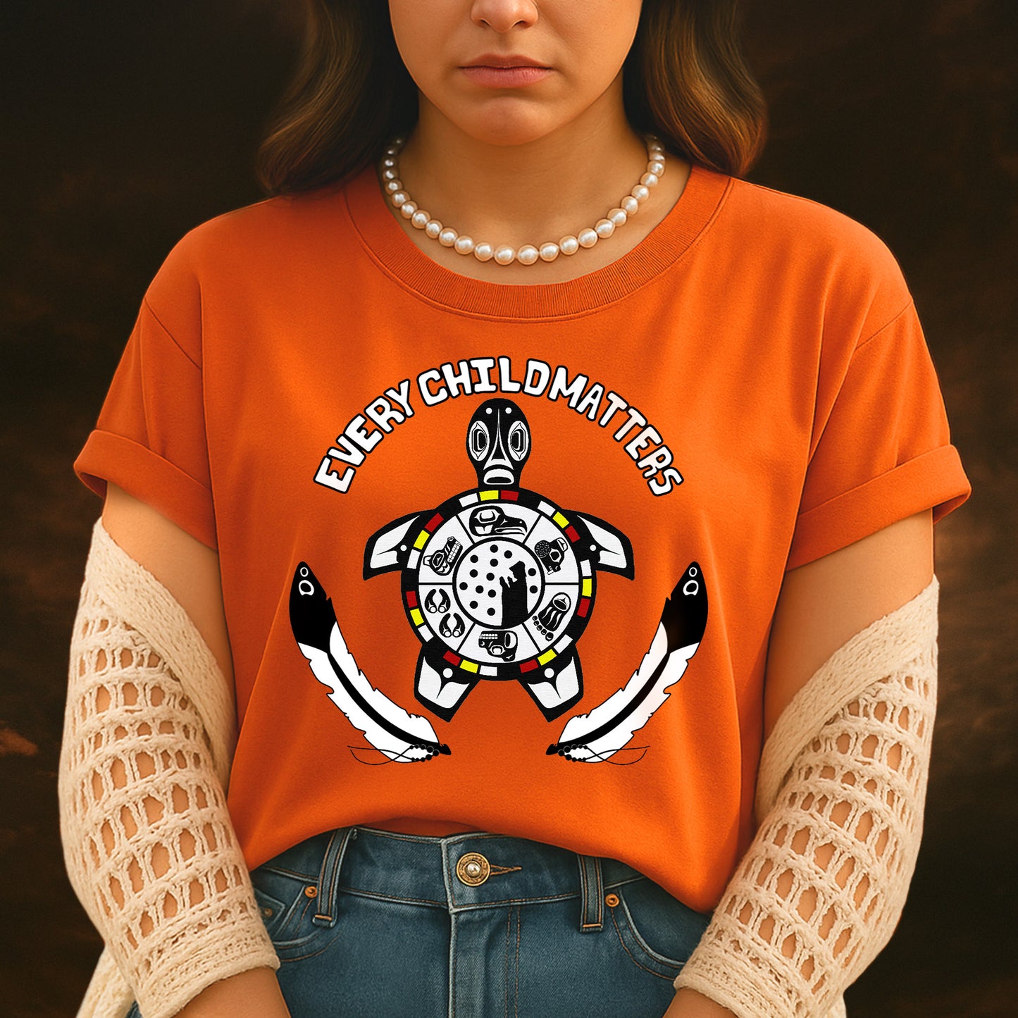 Every Child Matters Native Turtle Dreamscape Native American Unisex T-Shirt/Hoodie/Sweatshirt