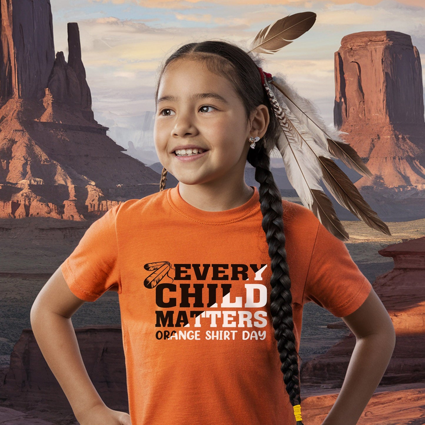 Every Child Matters Native Simple Native American Unisex T-Shirt/Hoodie/Sweatshirt