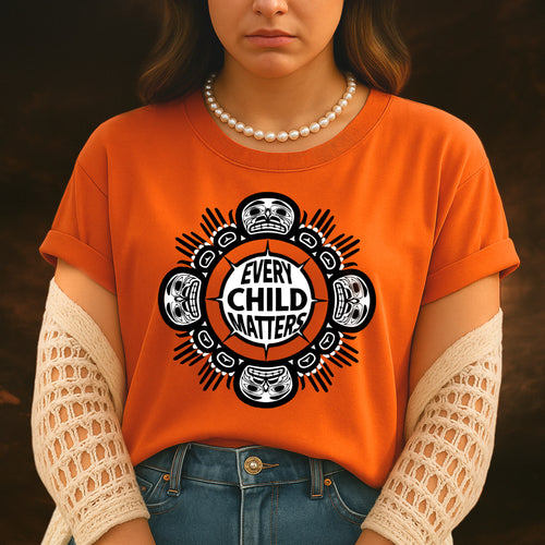 Every Child Matters Native Heartfelt Harmony Native American Unisex T-Shirt/Hoodie/Sweatshirt
