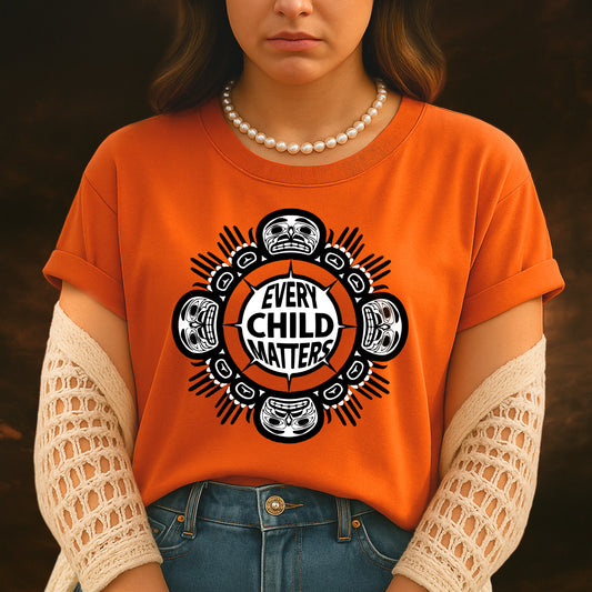Every Child Matters Native Heartfelt Harmony Native American Unisex T-Shirt/Hoodie/Sweatshirt