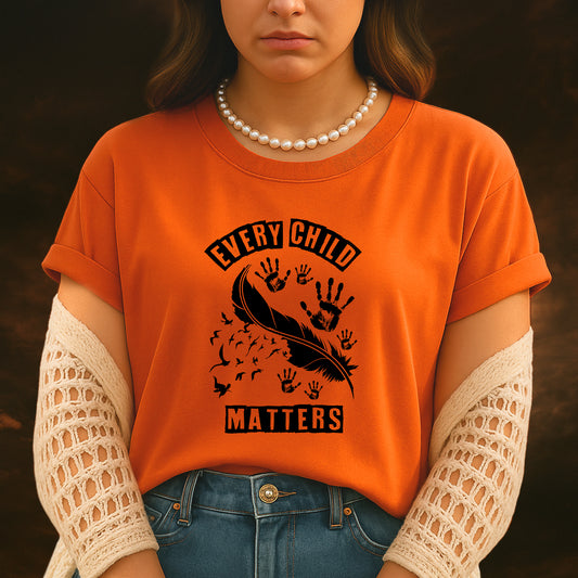 Every Child Matters Native Leather And Imprint Native American Unisex T-Shirt/Hoodie/Sweatshirt