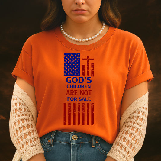 Every Child Matters God's Children Are Not For Sale Native American Unisex T-Shirt/Hoodie/Sweatshirt