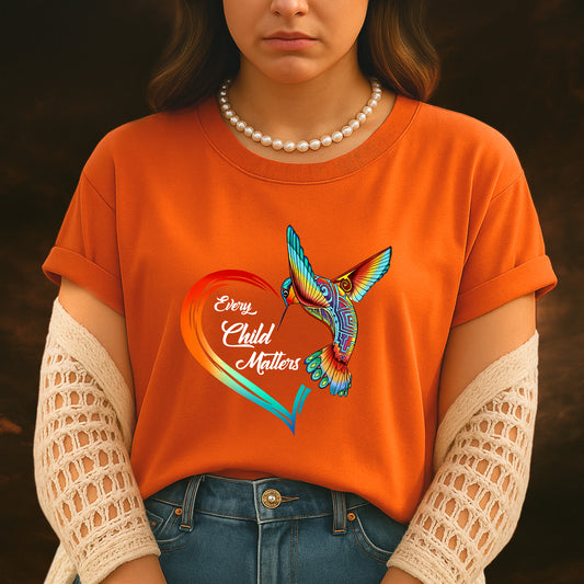 Every Child Matters Hummingbird Native Freedom Native American Unisex T-Shirt/Hoodie/Sweatshirt