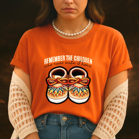 Every Child Matters Shoes Indigenous Orange Shirt Day Unisex T-Shirt/Hoodie/Sweatshirt