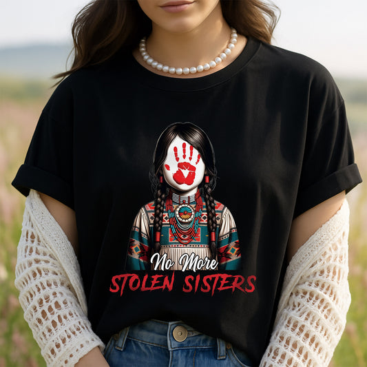 MMIW No More Stolen Sisters Red Hand Unisex T-Shirt/Hoodie/Sweatshirt