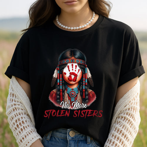 MMIW No More Stolen Sisters No Face Unisex T-Shirt/Hoodie/Sweatshirt