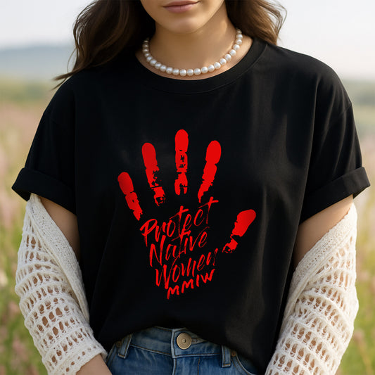 MMIW Protect Native Women Red Hand Unisex Hoodie/Sweatshirt/T-Shirt