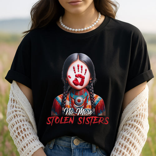 MMIW No More Stolen Sisters No Face Unisex T-Shirt/Hoodie/Sweatshirt