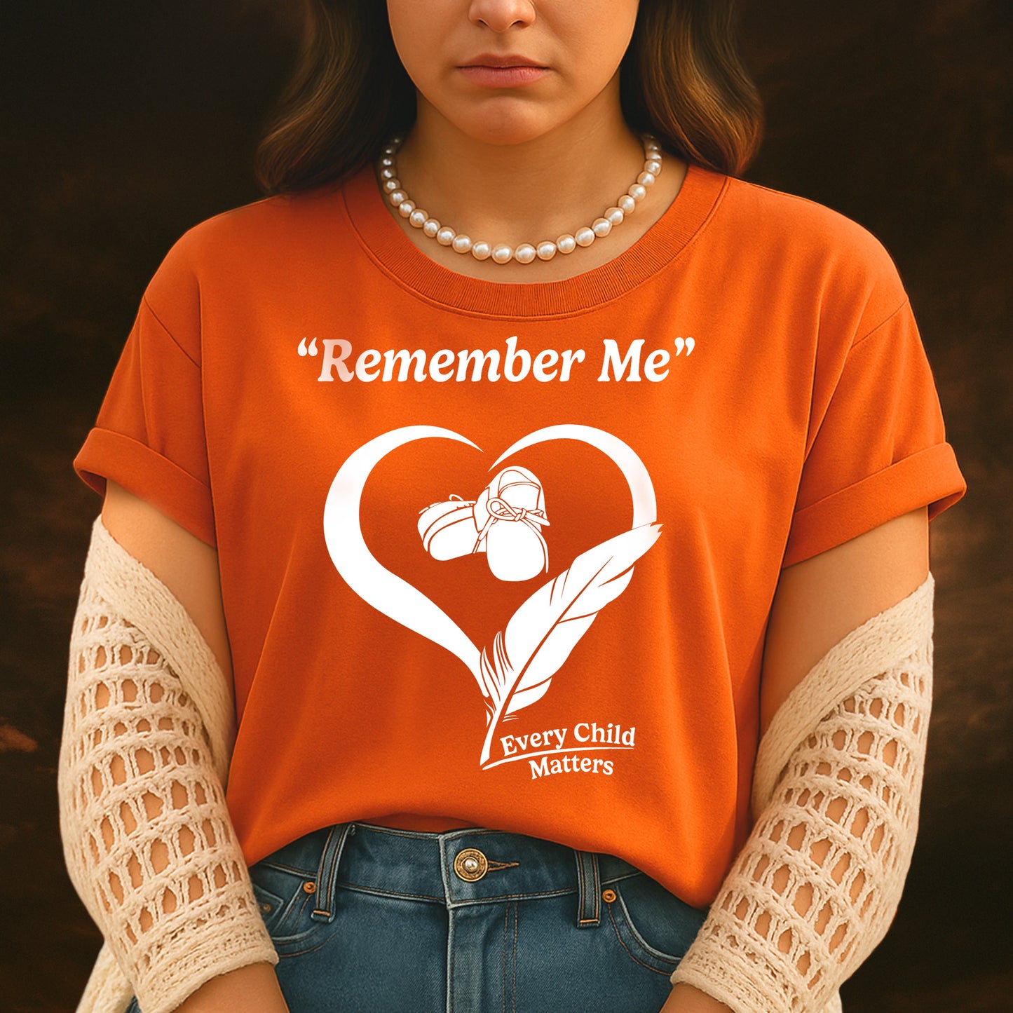 Every Child Matters Remember Me For Orange Shirt Day Unisex T-Shirt/Hoodie/Sweatshirt 263