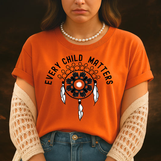 Every Child Matters Dreamcatcher For Orange Shirt Day Unisex T-Shirt/Hoodie/Sweatshirt 269