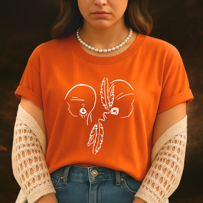 Every Child Matters Two Children For Orange Shirt Day Unisex T-Shirt/Hoodie/Sweatshirt 292